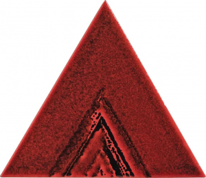 Petracers Triangolo Lei Rosso 17x17