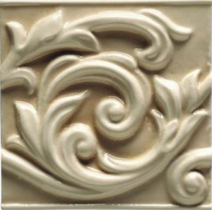 Ceramiche Grazia Essenze Voluta Gelsomino 13x13