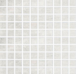 Brennero Concrete Mosaico White Lapp 30x30