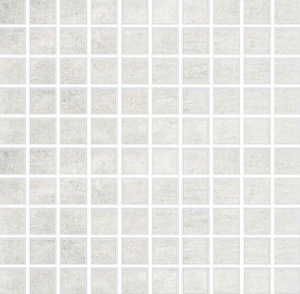 Brennero Concrete Mosaico White Lapp 30x30