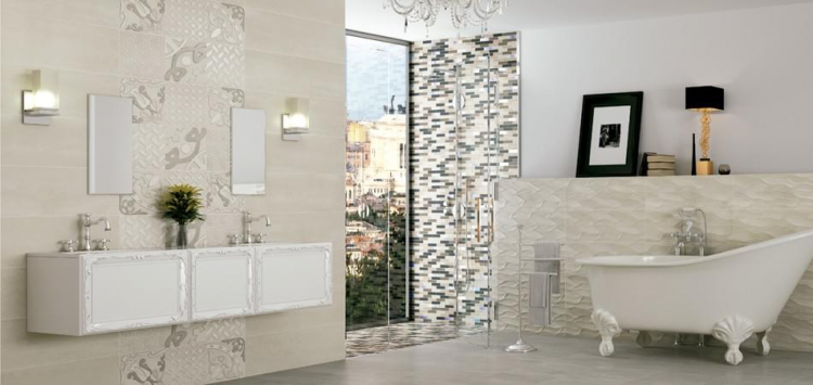 Colorker District Mosaico Denim 30x30
