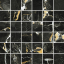 Mirage Jewels Black Gold Nat Mosaico 36T 30x30