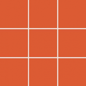VitrA Color Ral 2010 Orange Glossy Dm 10x10 30x30