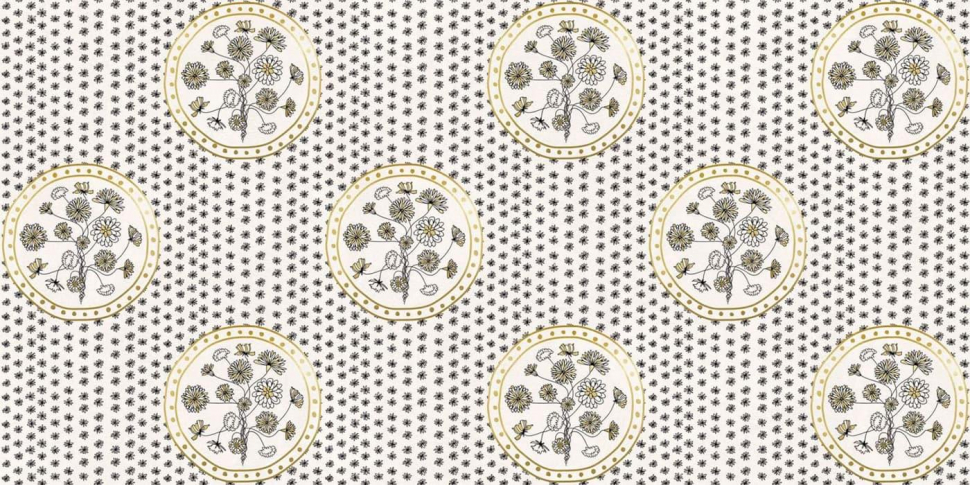 ABK Wide And Style Plus Digital+ Fiori Oro 60x120