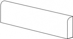 Emil Ceramica Totalook Becco Civetta-Bullnose Matt Antracite 6x24