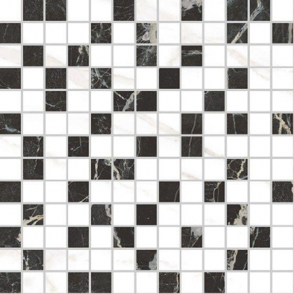 VitrA Marmori Мозаика Сан Лорен Черный Микс 29.4x29.4