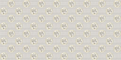 ABK Wide And Style Plus Digital+ Fiori Oro Set 4 Pcs 120x240