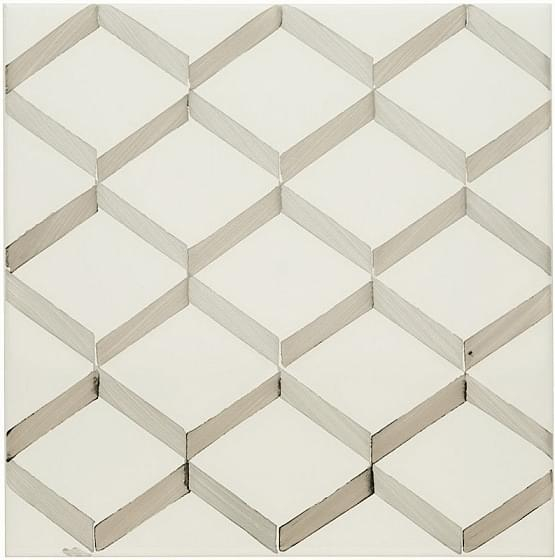 Adex Neri Decorado Madeira Biscuit 15x15