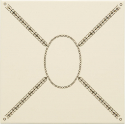 Original Style Artworks Colonial White Cartouche 15.2x15.2