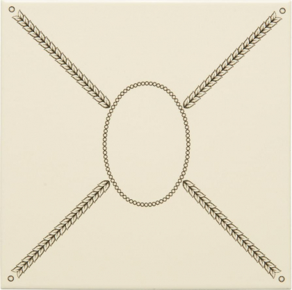 Original Style Artworks Colonial White Cartouche 15.2x15.2