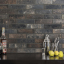 Rondine Bristol Dark Brick Angolo Incollato 12x25