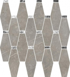 Cerdomus Mexicana Losanga Grey Levigato Tozz Platino 29.6x32.1