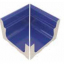 VitrA Pool Ral 2307015 Blue High Water Level Overflow Narrow Channel External Corner Glossy 12.5x25