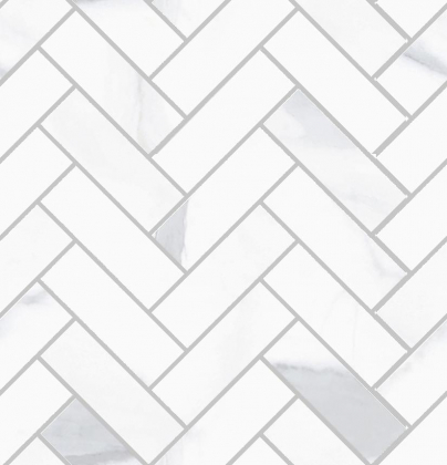 Sant Agostino Themar Spina Statuario Venato 30x30