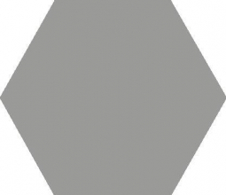 Original Style Victorian Floor Tiles Grey Hexagon 12.7x12.7