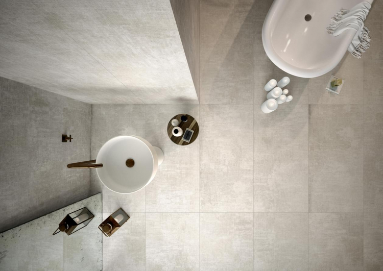 Cedit Tesori Decoro Monile Grigio Semplice Ret 120x240