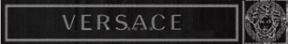 Versace Gold Listelli Legno Medusa Nero 3x20