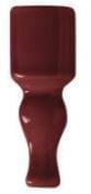Ceramiche Grazia Vintage Angolo Finale Dark Wine 2x6.5