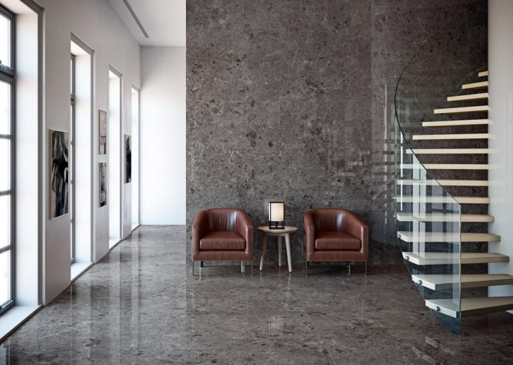 Grespania Artic Coverlam Antracite Pulido 5.6 mm 120x120