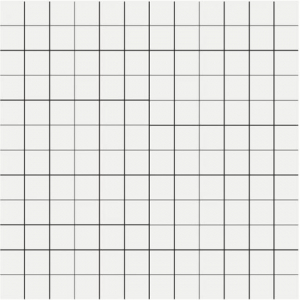 Aparici Glimpse White Mosaico 2.5x2.5 29.75x29.75