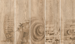 Grasaro Italian Wood Бежевый Декор 20x60