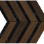 Atlas Concorde Heartwood Moka Marble Chevron 29.4x28.7