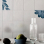 Marazzi Rice Grigio Decoro Blossom Lux 15x15