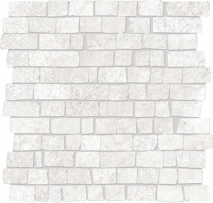 Emil Ceramica Chateau Mosaico Petite Mur Blanc Naturale 30x30