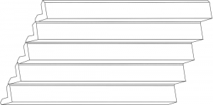 Mutina Rombini Triangle Small Grey 18.6x31.5