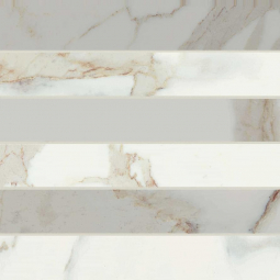 Cerim Antique Marble Pure Mosaico 3D Lucido 5x30 30x30