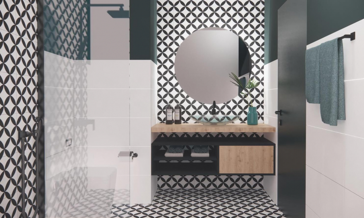 Prissmacer Circle Black Pre-Cut 45x45