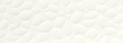 Love Ceramic Tiles Genesis Leaf White Matt 35x100