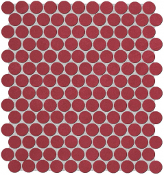 Fap Color Now Marsala Round Mosaico 29.5x32.5
