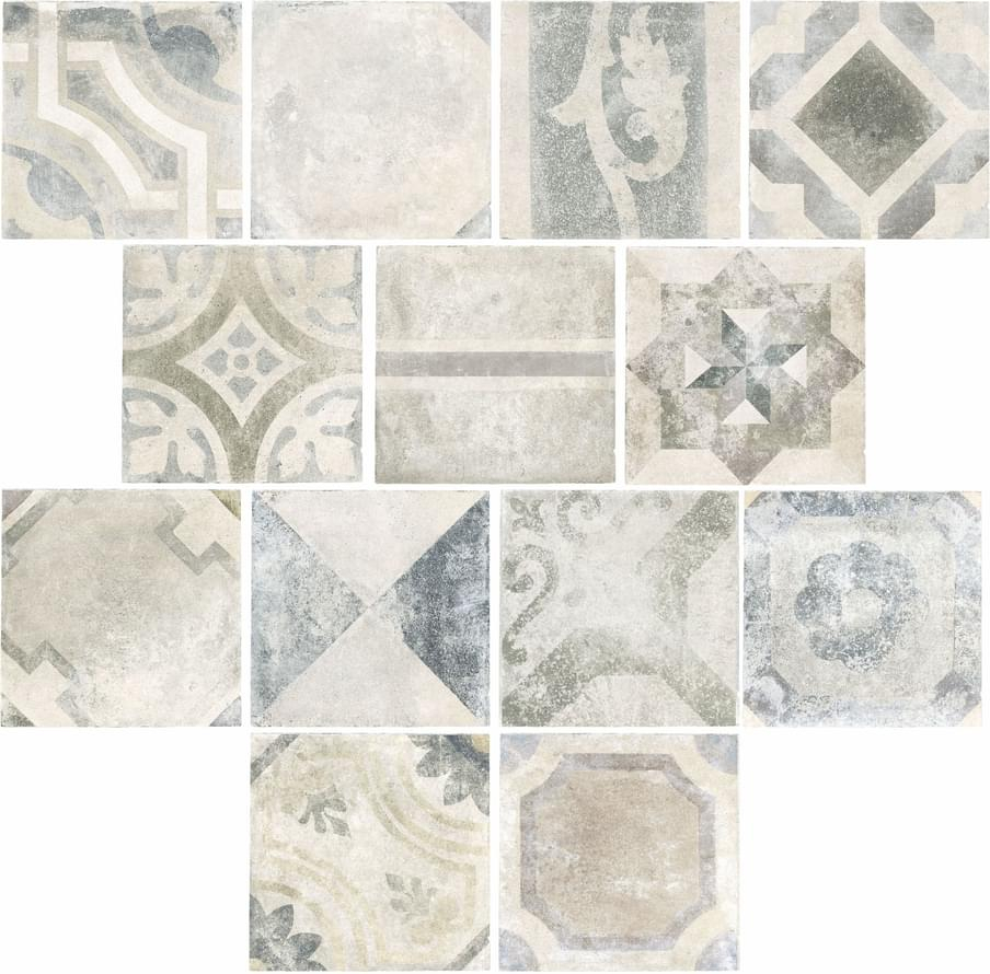 Ricchetti Heritage Deco Blanc 33.3x33.3