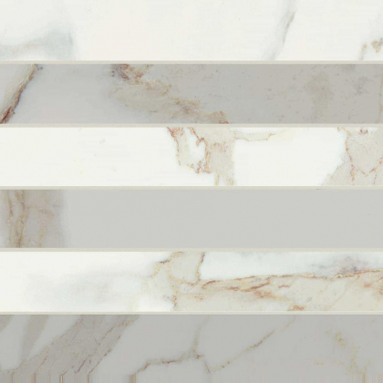 Cerim Antique Marble Pure Mosaico 3D Naturale 5x30 30x30