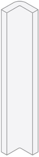 VitrA Miniworx Ral 0958010 Light Mink Internal Beading Sit-In Matt 2x20