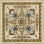 Original Style Artworks Colonial White Symmetrical Classical Pattern 15.2x15.2