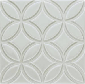 Adex Neri Liso Botanical Silver Mist 15x15