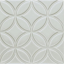 Adex Neri Liso Botanical Silver Mist 15x15