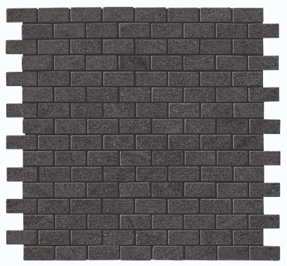 Atlas Concorde Marvel Stone Basaltina Volcano Mosaico Burattato 29.8x29.8