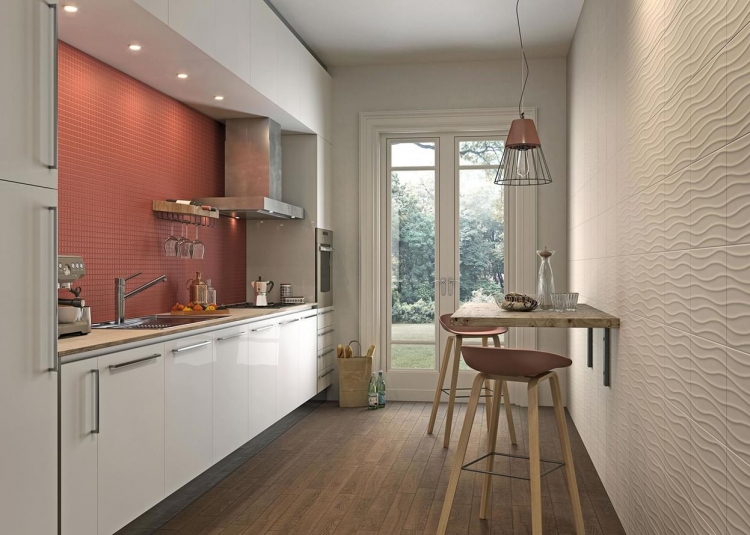 Marazzi Neutral Lace Sand Decoro 25x38