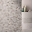 Emil Ceramica Tracce Mosaico Arrows Taupe 28.5x29.3