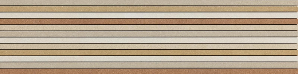 Impronta Italgraniti Terre Listello Tratto Mix C 20x80