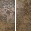 Rondine Rust Metal Corten Inserto Mix 30x60