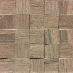 Casa Dolce Casa Wooden Tile Of Cdc Almond Mosaico 3D Inclinato 30x30