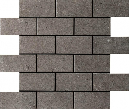 Impronta Italgraniti Silver Grain Dark Muretto 30x30