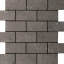 Impronta Italgraniti Silver Grain Dark Muretto 30x30