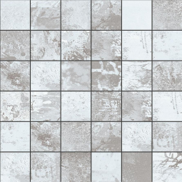 Aparici Expressions Grey High Honed Mosaico 5x5 29.75x29.75