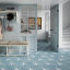 Apavisa Starline Blue Natural Hexagon 25x29