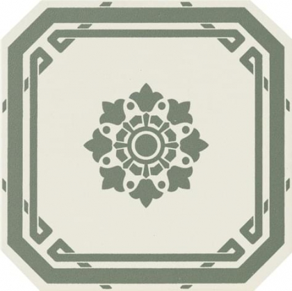 Ceramiche Grazia Old England Ottagono Decoro Ed Bath 20x20